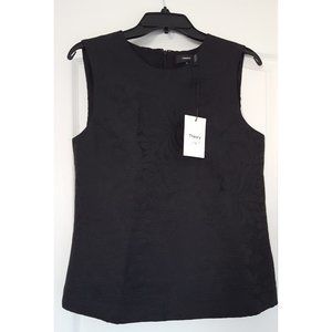 Black Sleeveless Theory Top;Size M; New With Tags
